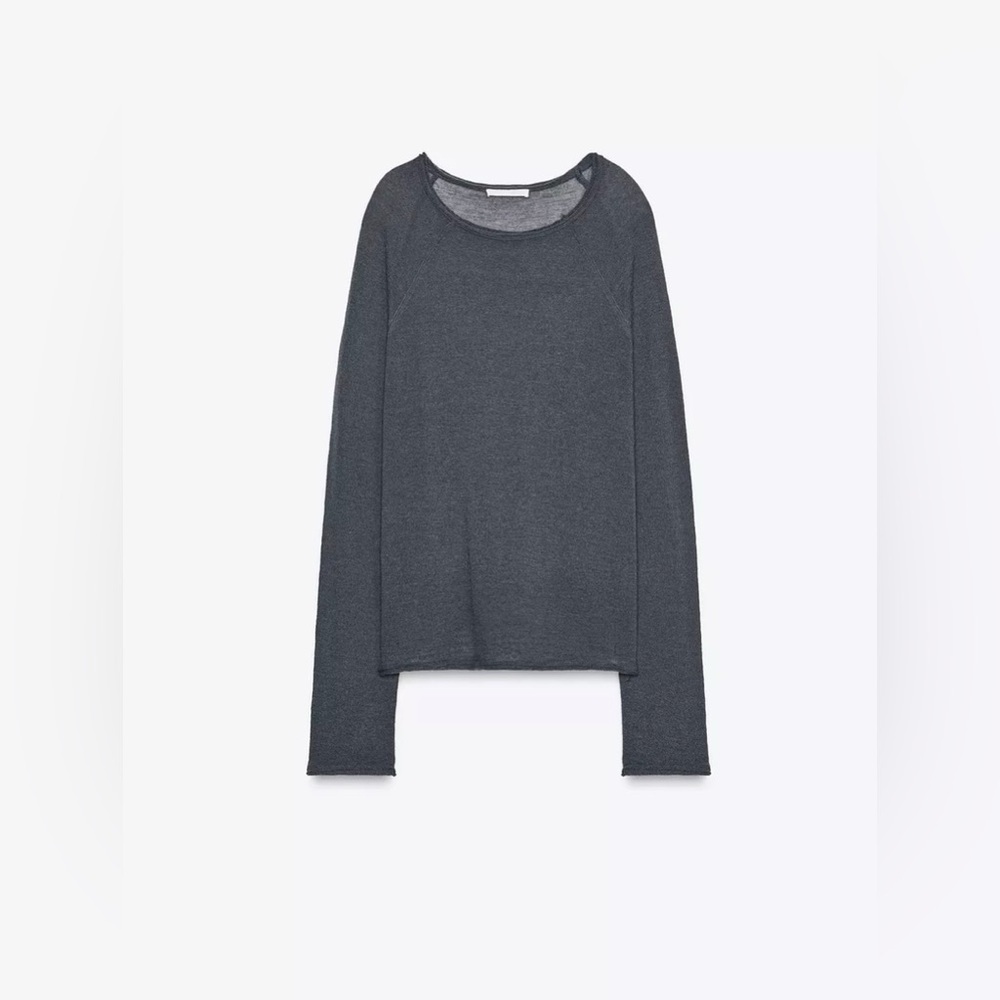🔥🔥Zara Gray Sweater - Picture 3 of 5